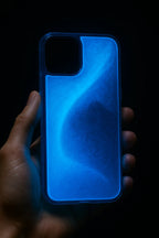 iPhone + AirPods GlowCase Blue