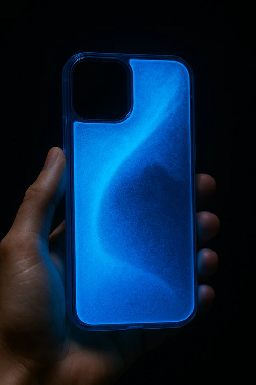 iPhone + AirPods GlowCase Blue